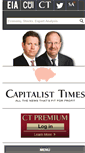 Mobile Screenshot of capitalisttimes.com